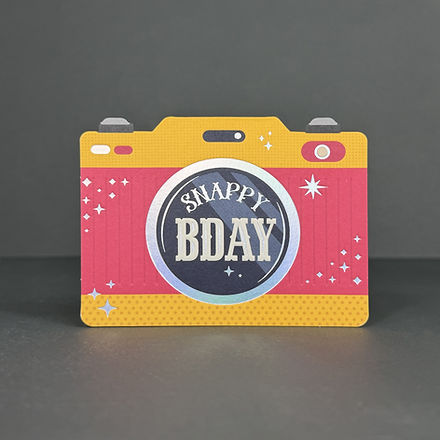 Retro Camera - Greeting Card