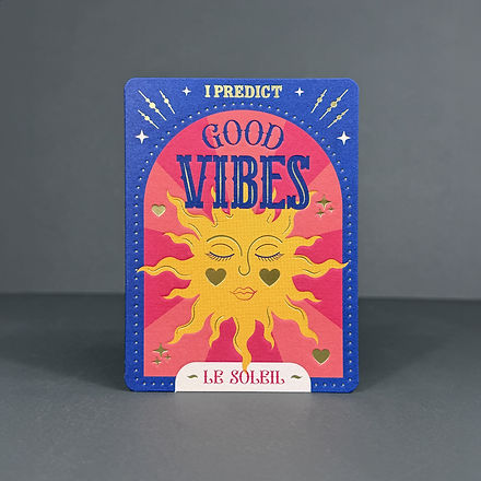 Le SOLEIL - Greeting card