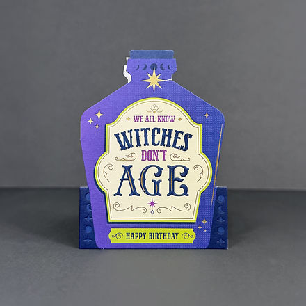 Witches Bottle - Greeting Card