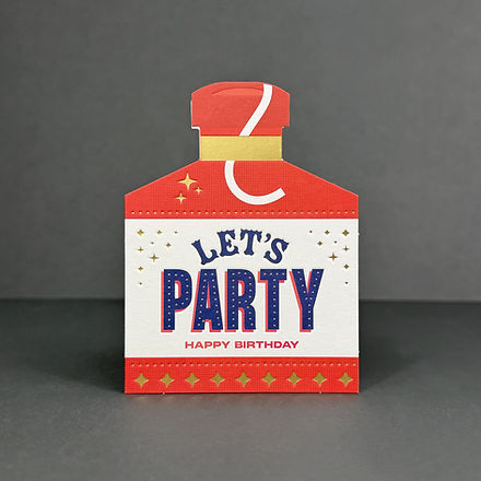 Greeting Card - Party Popper