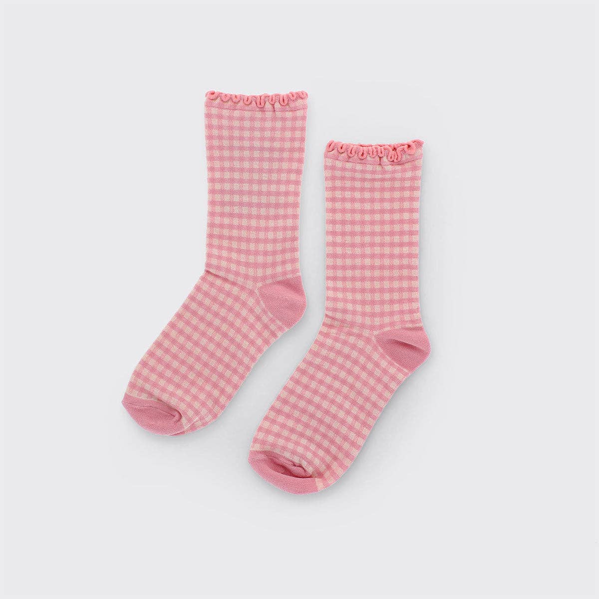 Gingham Socks