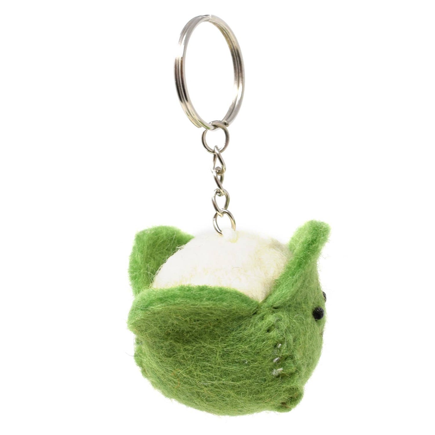 Felt Keychain - Cauliflower Felt Keyring