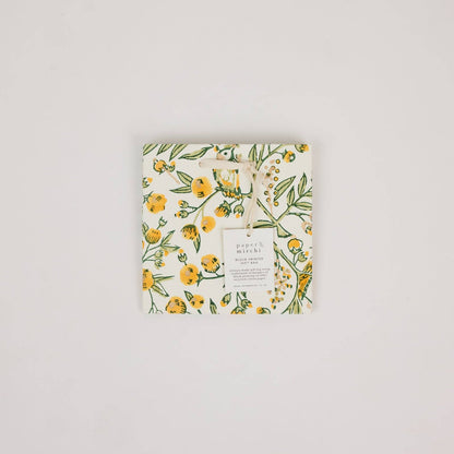 Hand Block Printed Gift Bags (Small) - Sunshine Refresh