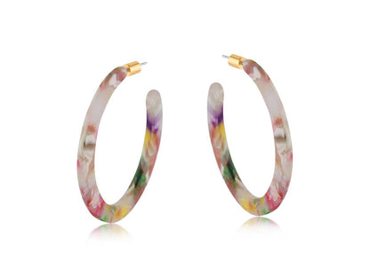 SYLVIA RESIN STATEMENT EARRINGS