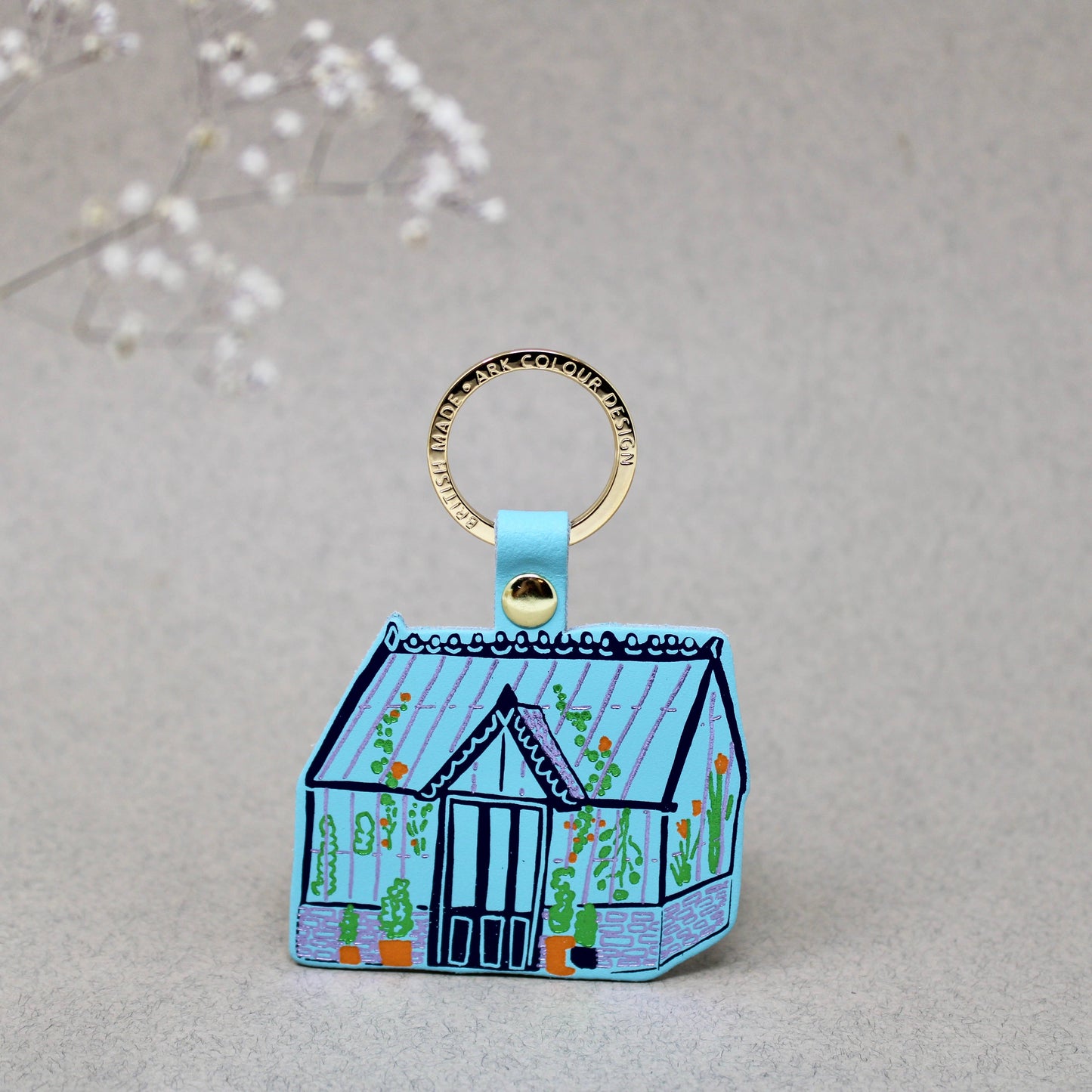 Greenhouse Key Ring