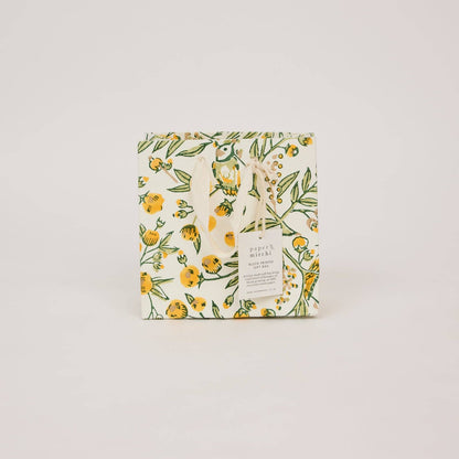 Hand Block Printed Gift Bags (Small) - Sunshine Refresh