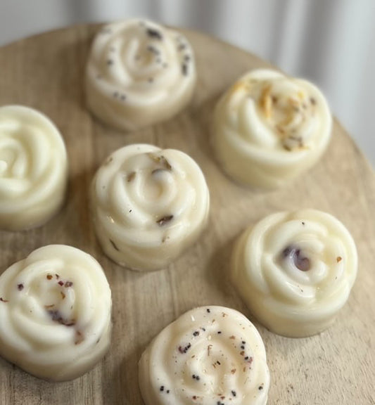 4x Rose Melts assorted | Wax melts | Soy wax