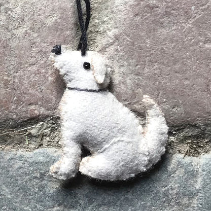 Felt Hanging Labrador