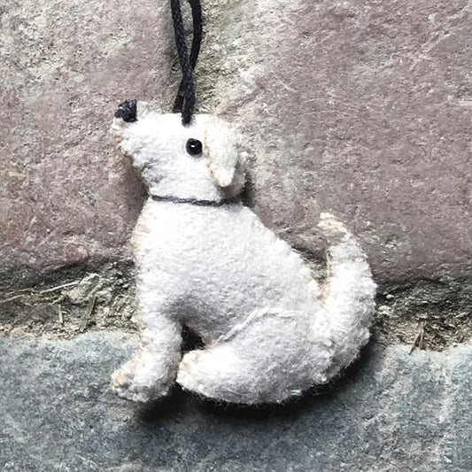Felt Hanging Labrador