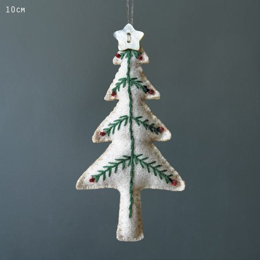 Embroidered Hanging Tree