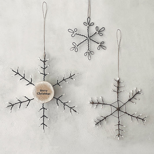 Rusty Wire Snowflake