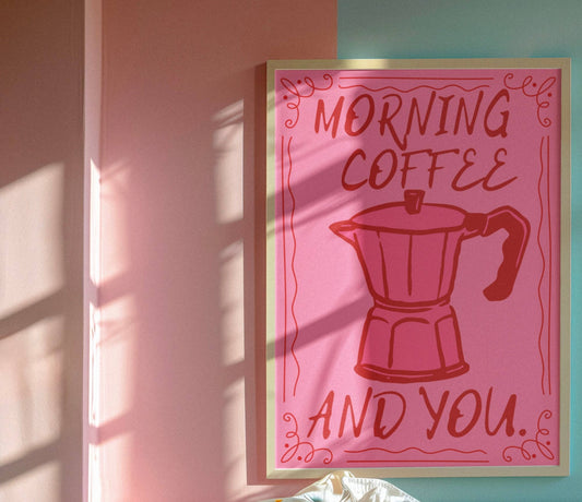 Morning coffee and you print