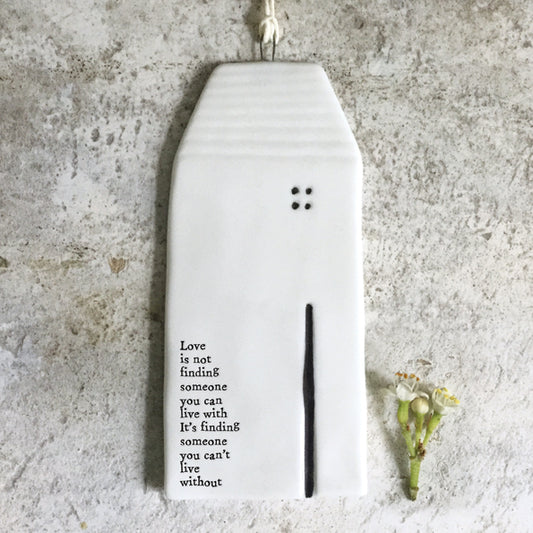 -Lg house hanger-Love is finding