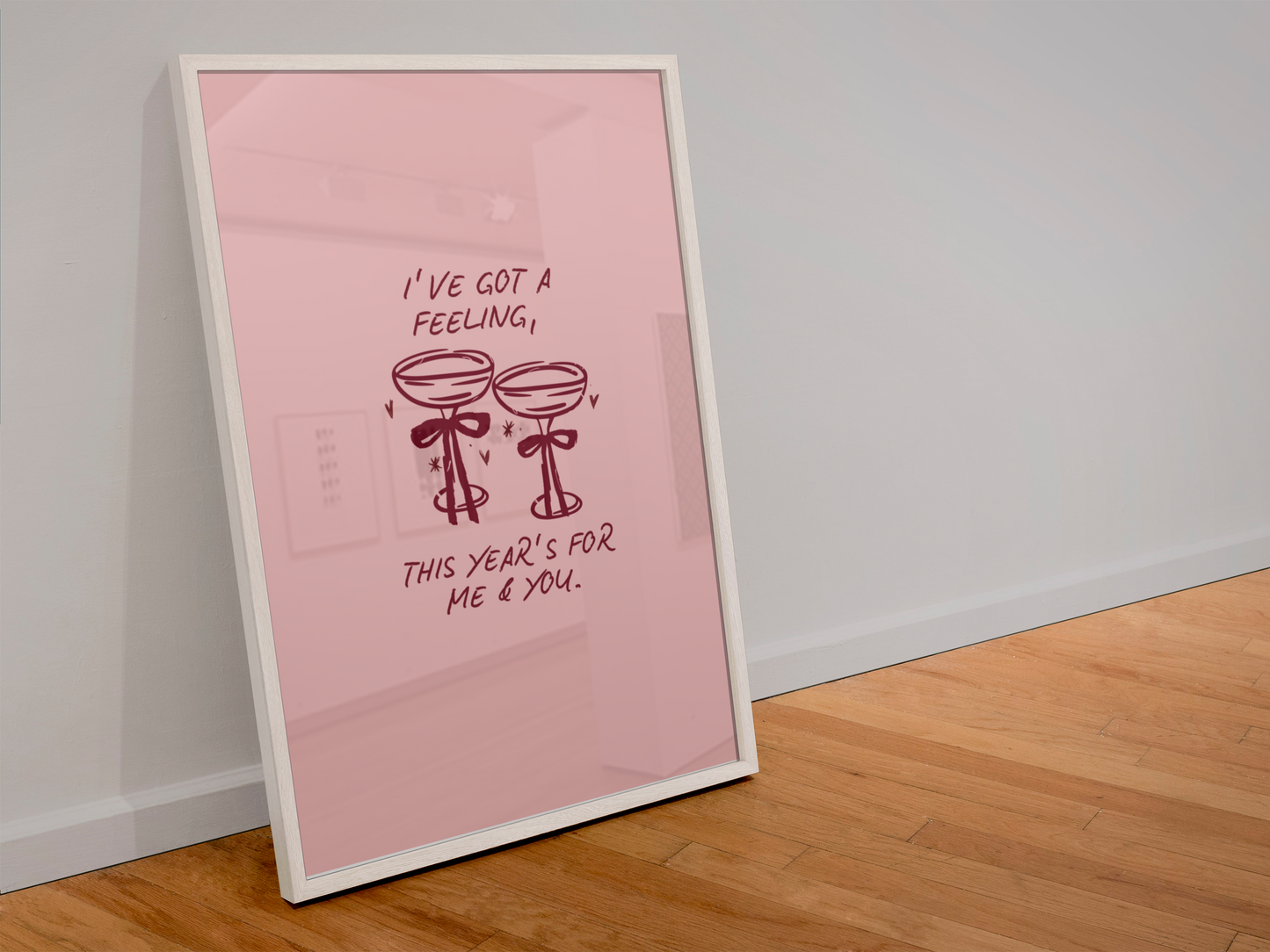 I’ve got a feeling this years for me and you print