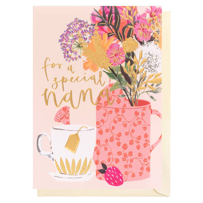 Nana Flowers & Watering Can | Female Birthday | Relations
