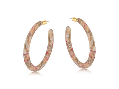 SYLVIA RESIN STATEMENT EARRINGS