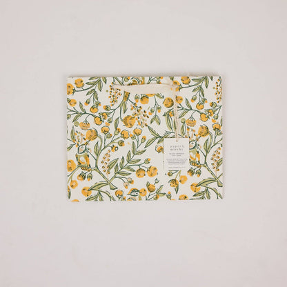 Hand Block Printed Gift Bags (Medium) - Sunshine Refresh