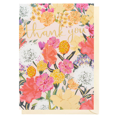 Thank You Bright Flowers | Thank You Card