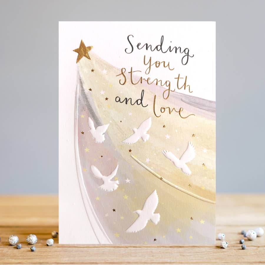 Sympathy Card | Love and Strength Condolence | Loss Card