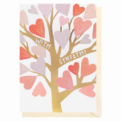 Sympathy Heart Tree | Sympathy Card | Sorry For Your Loss