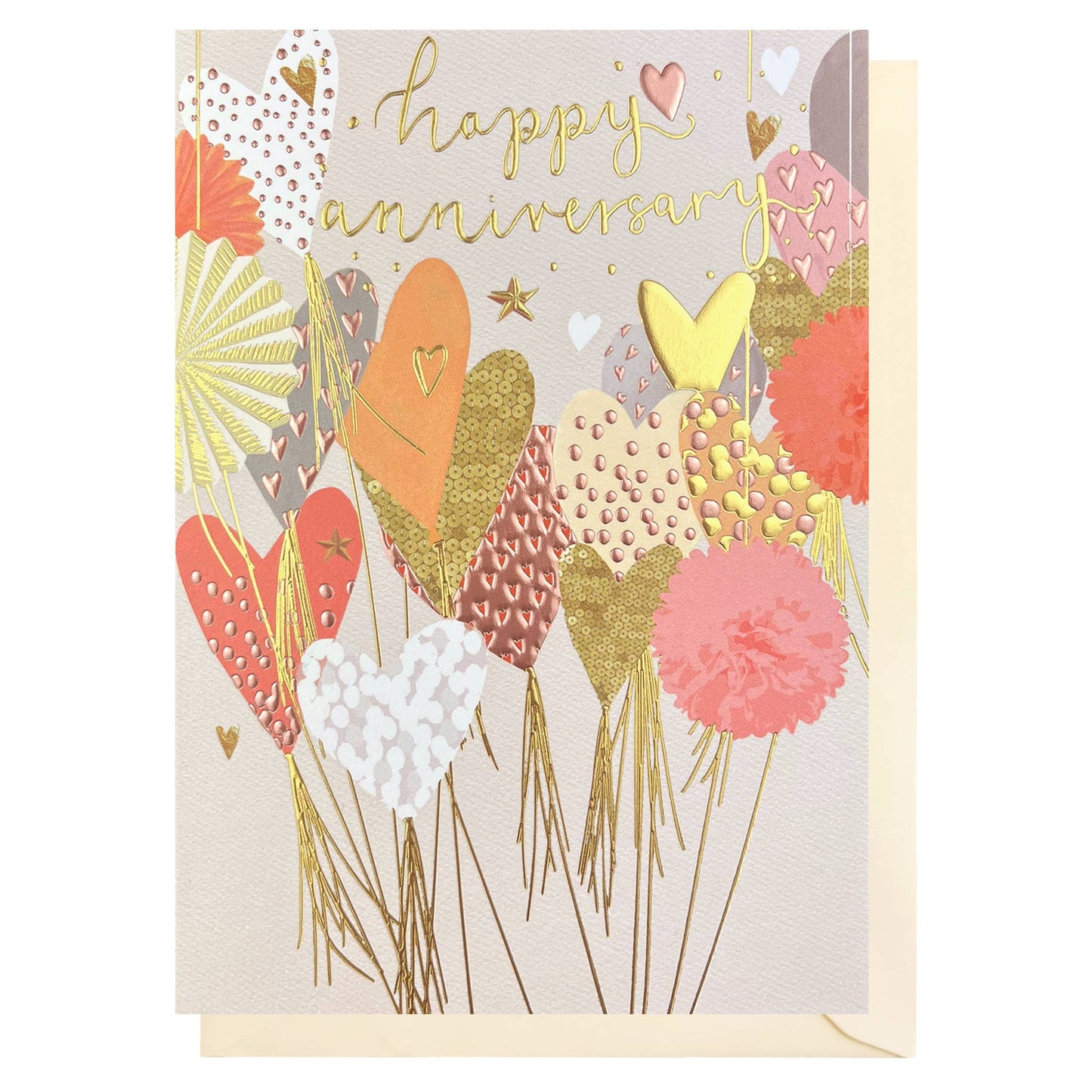 Anniversary Heart Card | Anniversary Card | Love Card