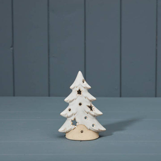 Ceramic Tree Tealight Holder (12.5cm)