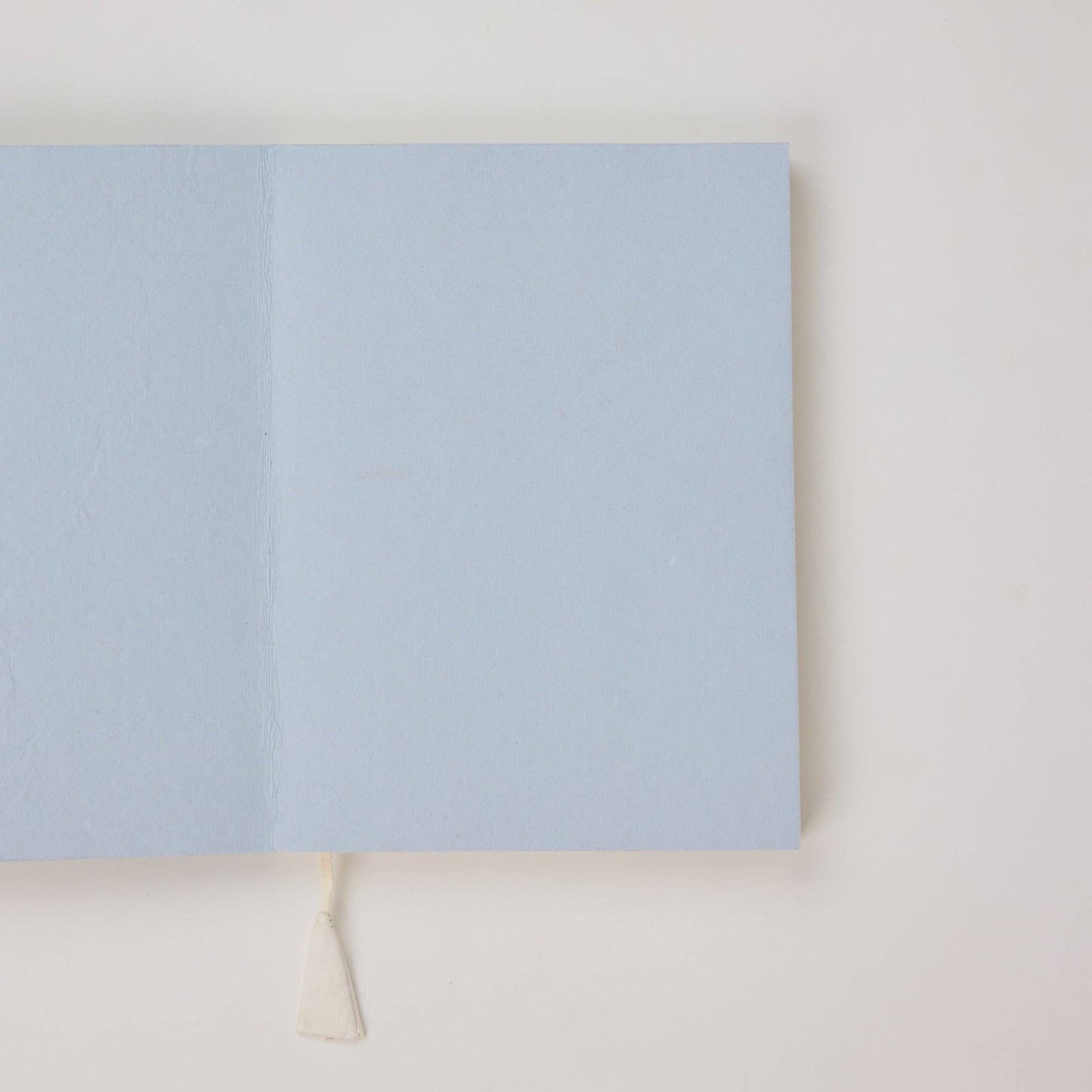 Block Printed Ruled Notebook (A5) - Song Birds Blue Stone
