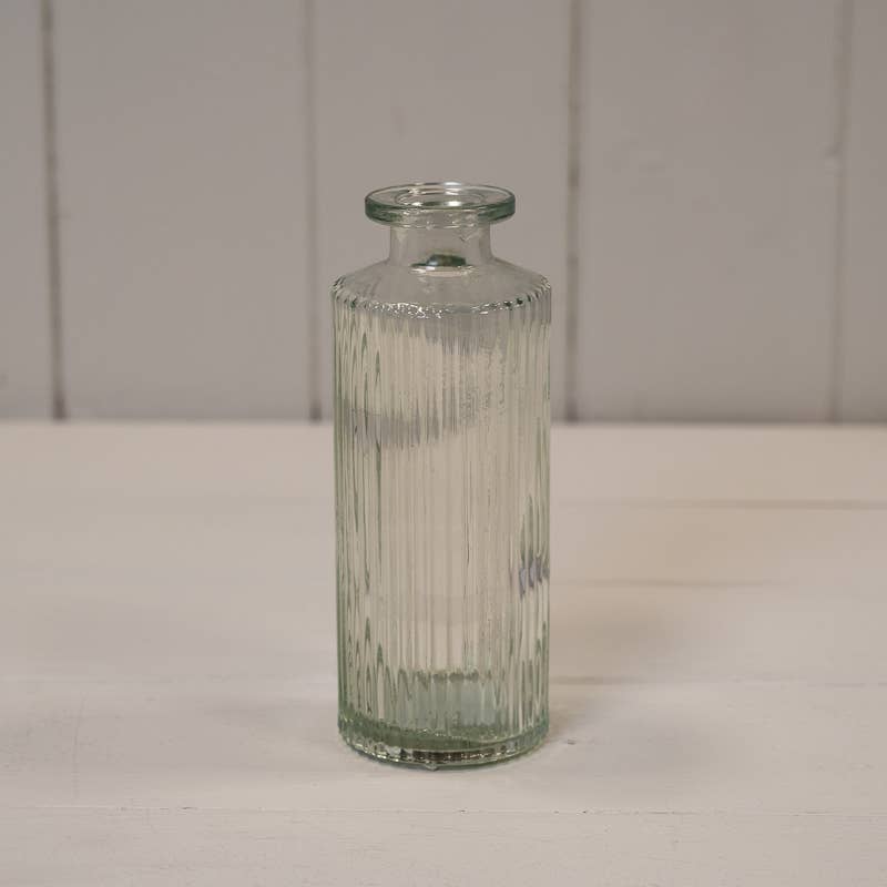 Clear Glass Bottle (13.2cm) – Izzy Loops