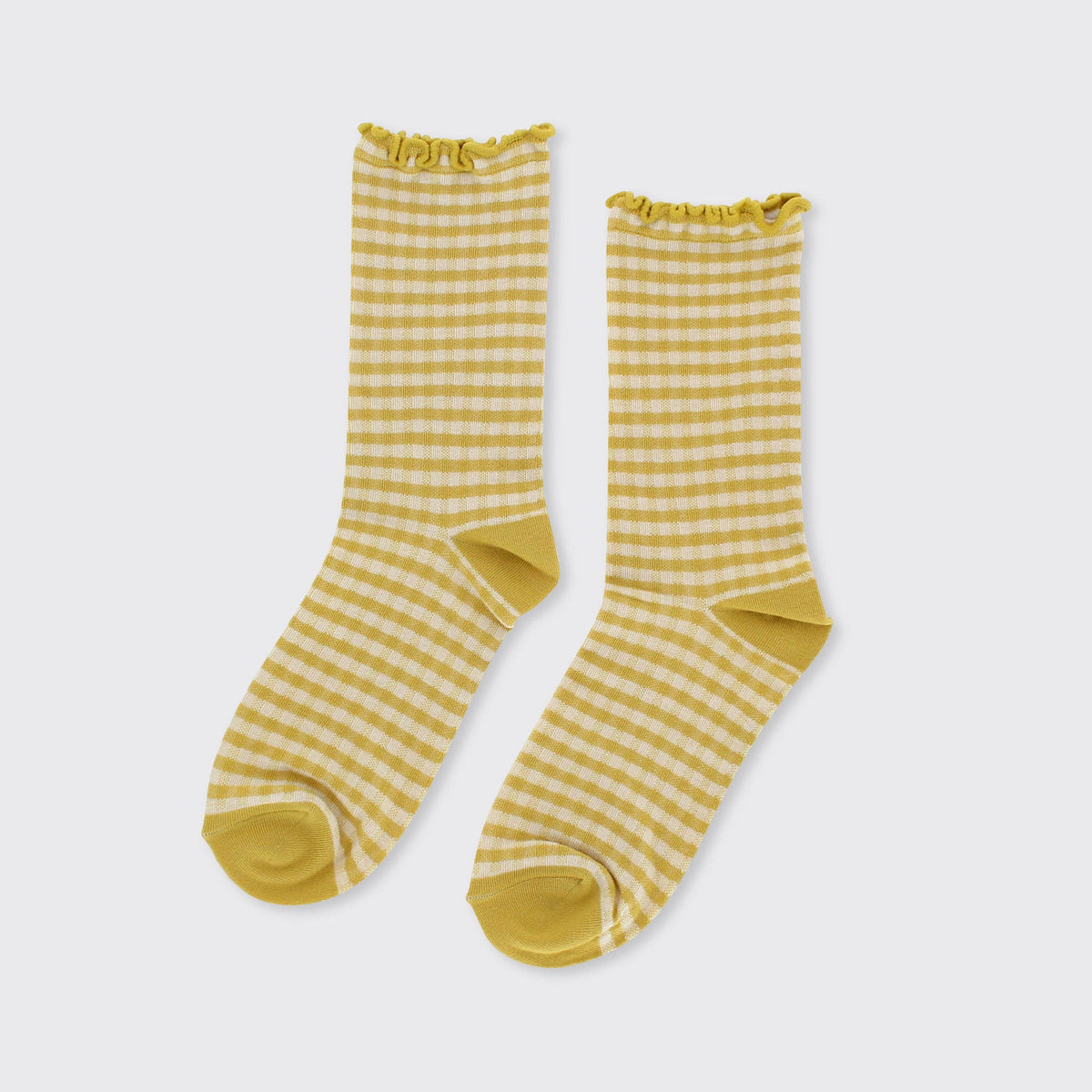 Gingham Socks