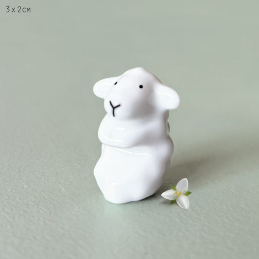 -Porcelain bowl charm-Sheep