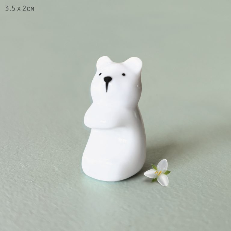 -Porcelain bowl charm-Bear