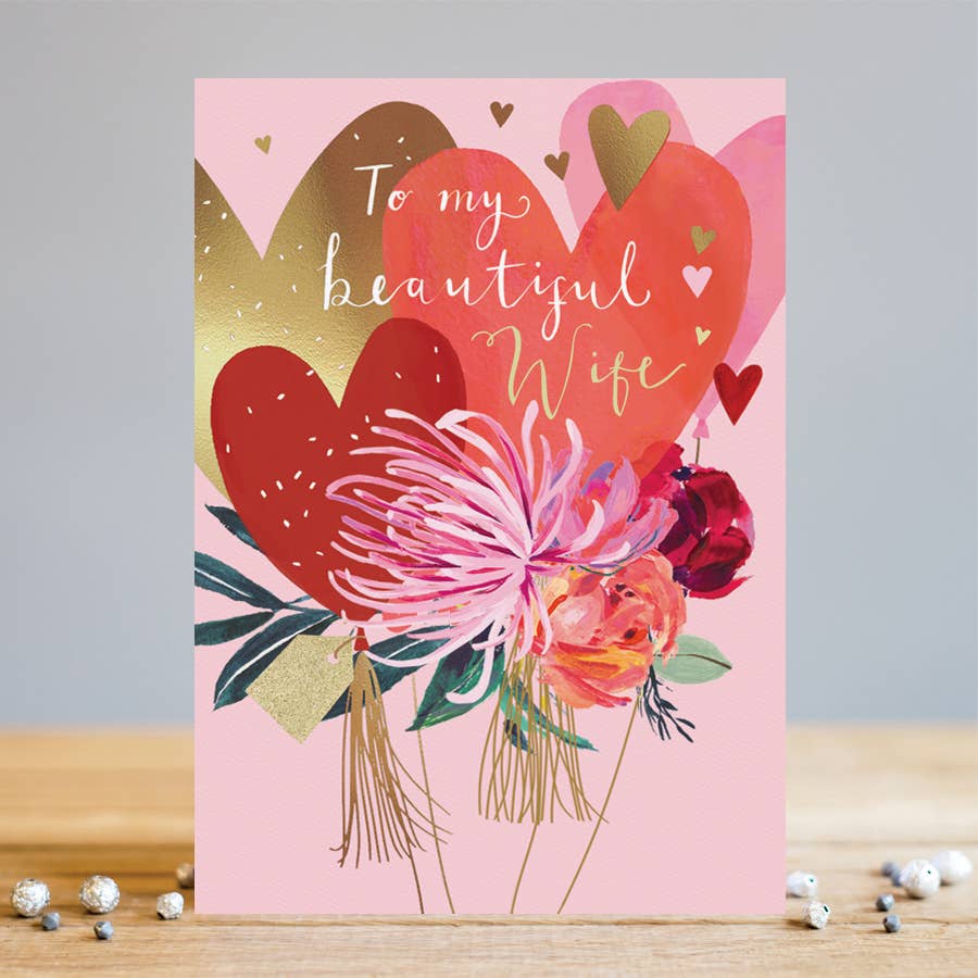 Beautiful Wife love Card | Valentine Card | Anniversary Card