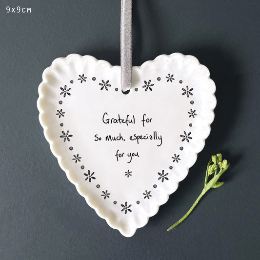 Scallop heart-Grateful for so much