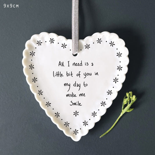 Scallop heart-All I need is