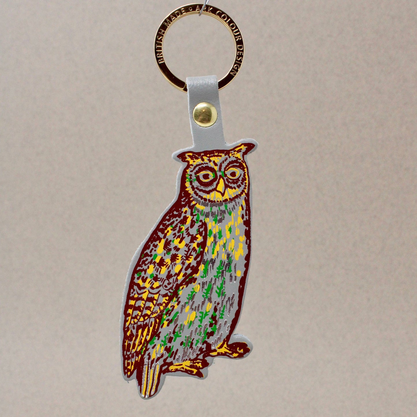 Nocturnal Owl Key Ring