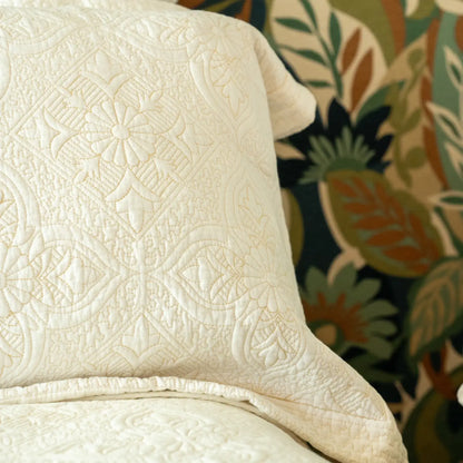 Burford Cream - Continental Pillowsham
