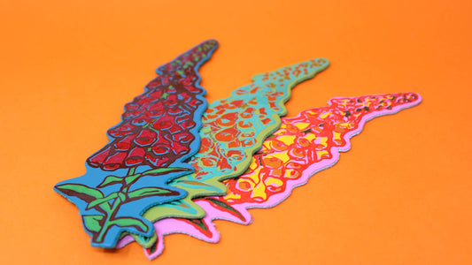 'A Good Weed' Flower Bookmark