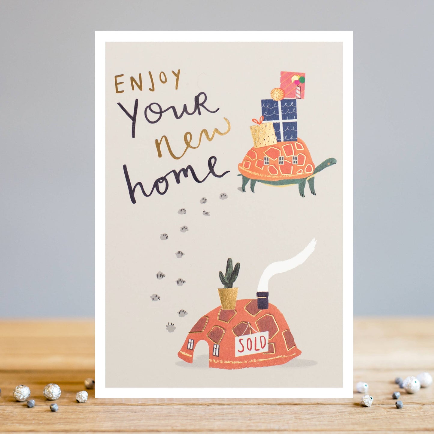 New Home Turtle Card | New Home | Animal Cards