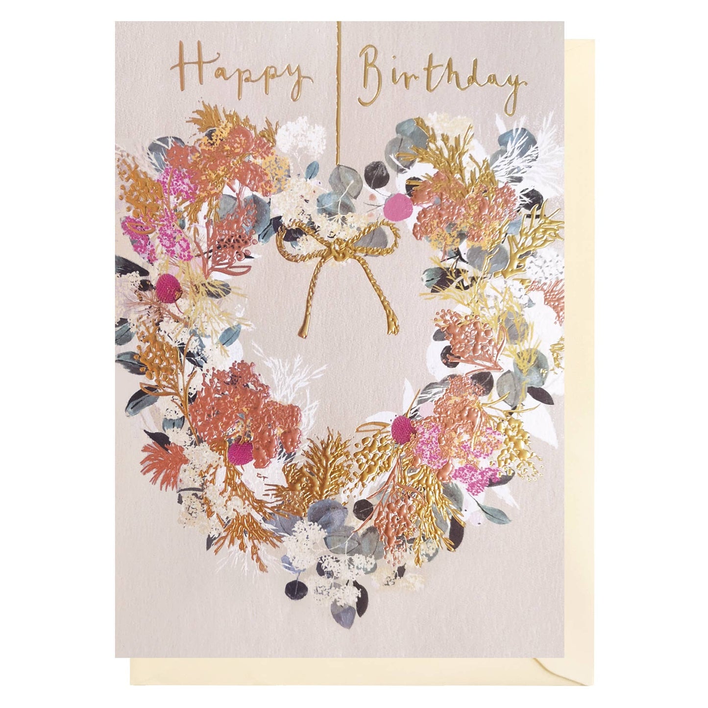 Birthday Wreath Card | Female Birthday Card