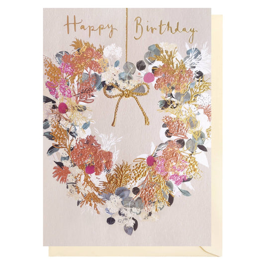 Birthday Wreath Card | Female Birthday Card