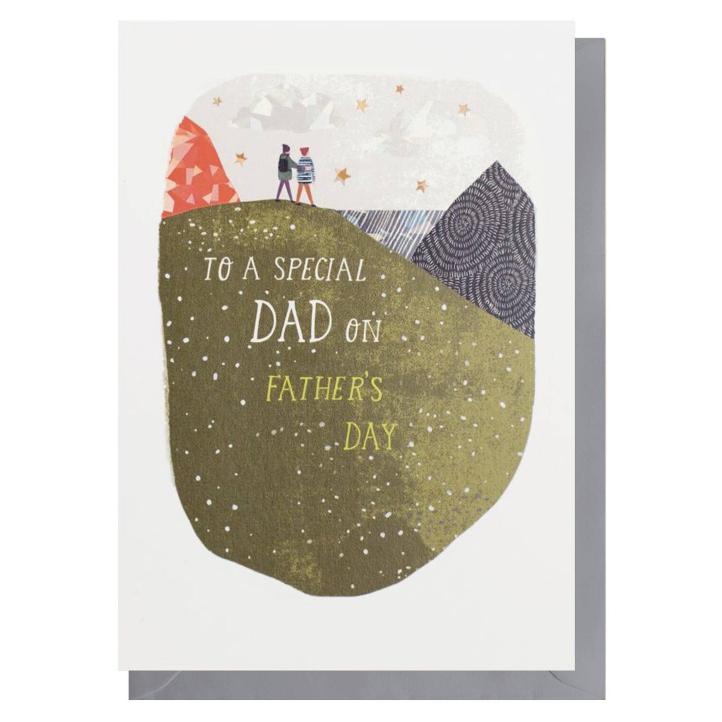 Father's Day Hill Card | Father's Day Card | Dad Card