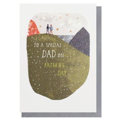 Father's Day Hill Card | Father's Day Card | Dad Card
