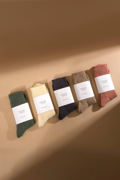 Nordic pine wool socks | luxury socks