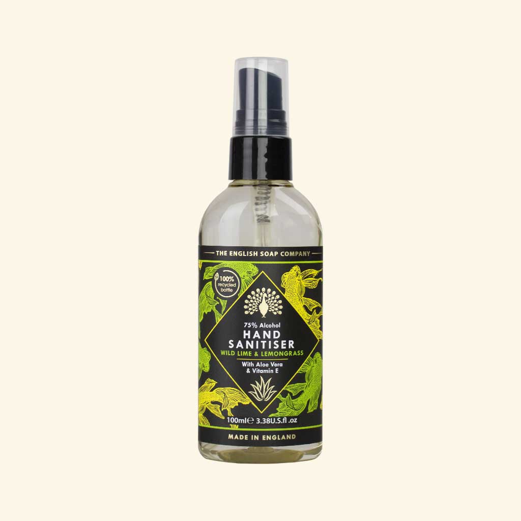 Radiant Wild Lime and Lemongrass Hand Sanitiser