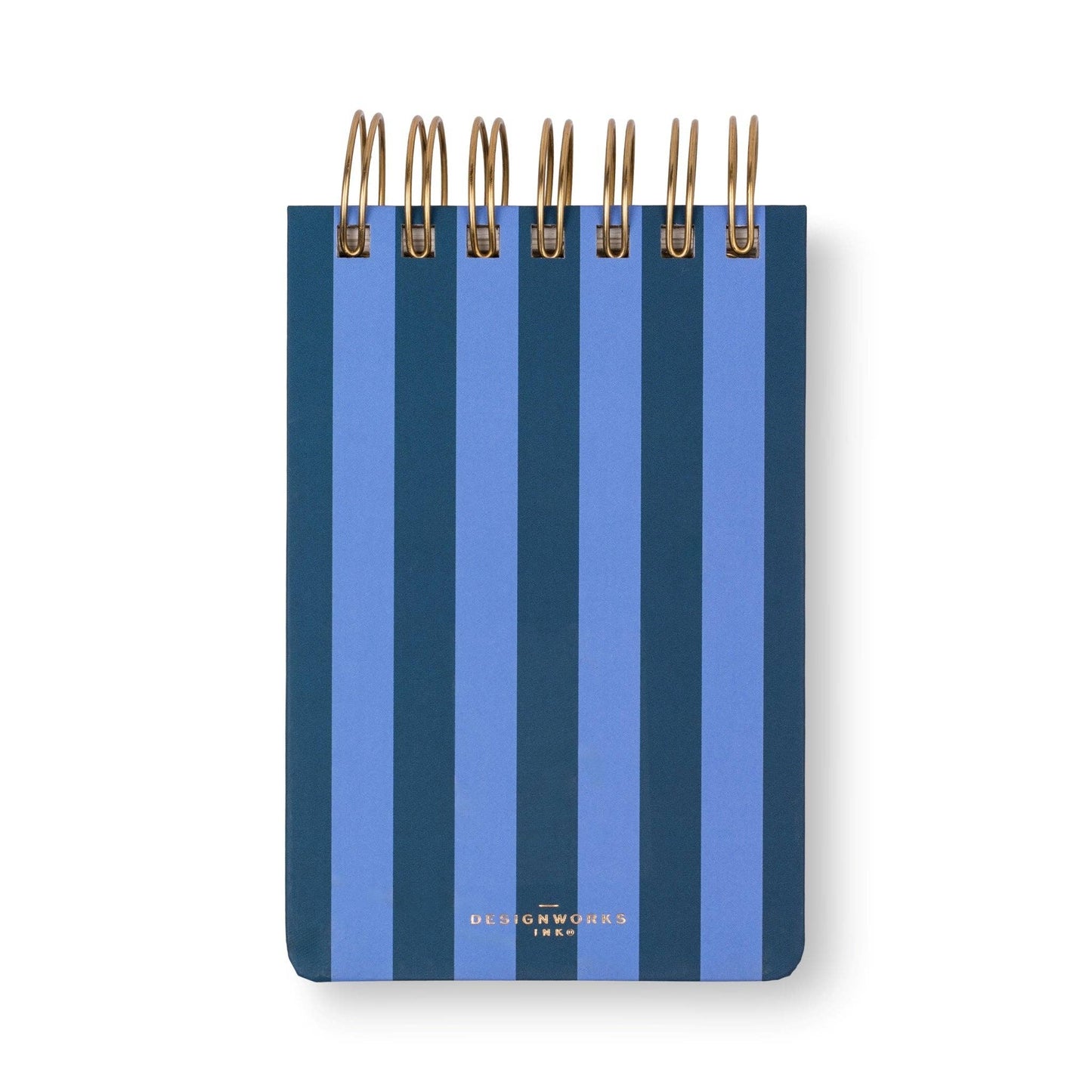 Twin Wire Chunky Notepad - Blue + Navy