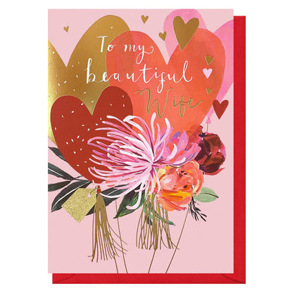 Beautiful Wife love Card | Valentine Card | Anniversary Card