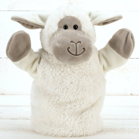 Sheep Soft Toy Plush Hand Puppet - 23cm