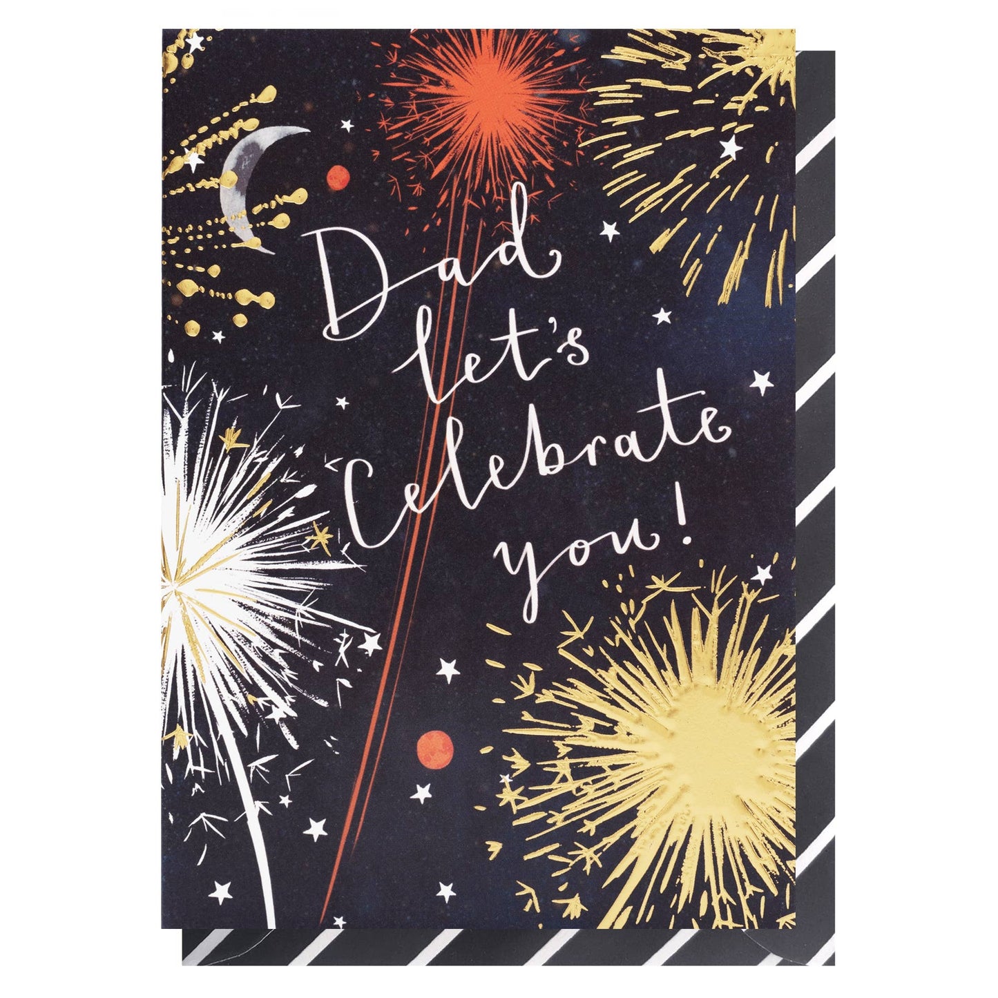 Firework Celebrate Card | Dad  Birthday | Father's Day