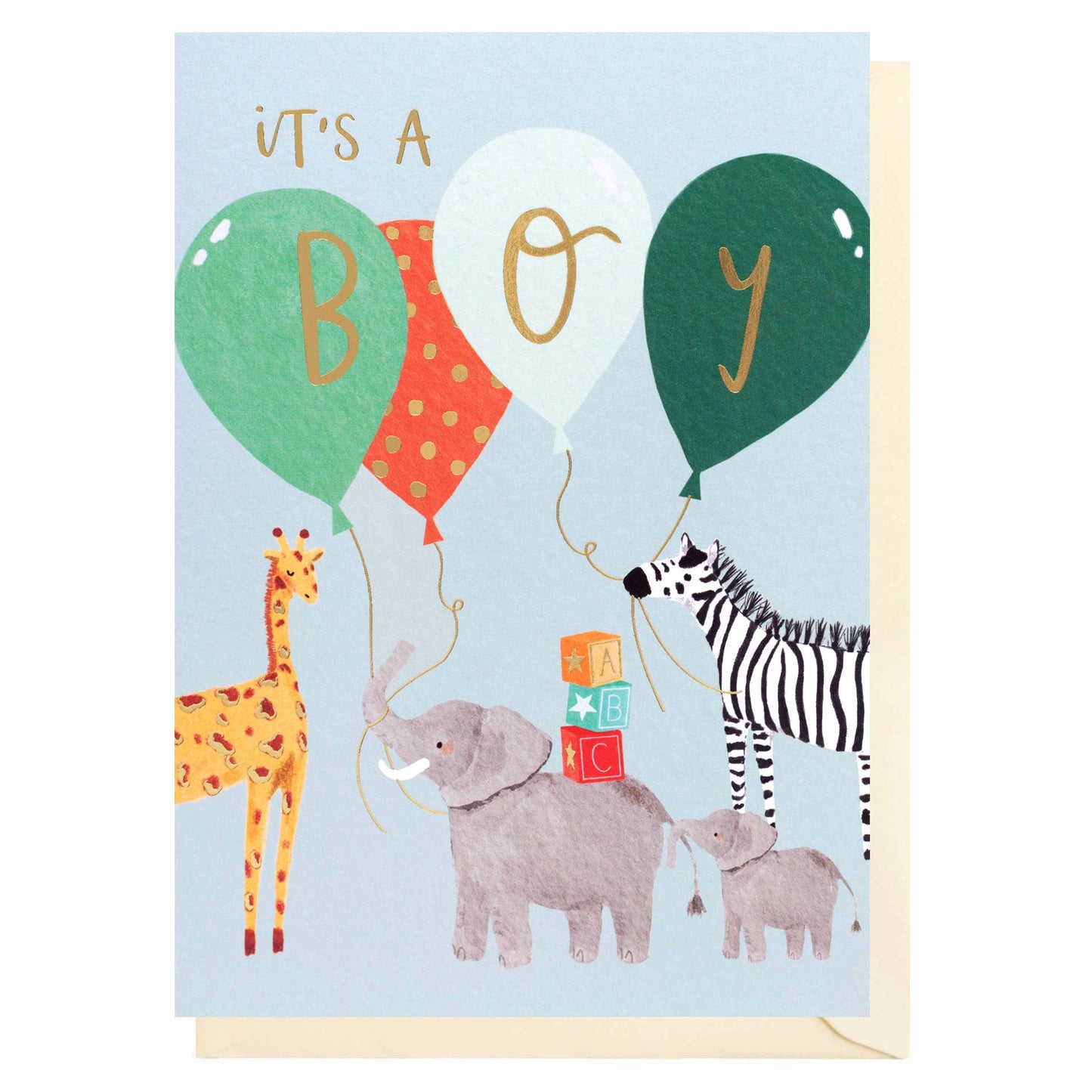 It’s a Boy Animals | New Baby Card