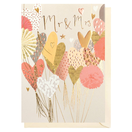 Mr & Mrs | Wedding Card | Love Card | Anniversary Card